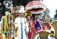 परंपरागत श्रद्धा-भक्ति और उल्लास के वातावरण में निकाली गई भव्य रथयात्रा