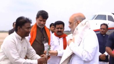 छत्तीसगढ़ के दो दिवसीय दौरे पर केंद्रीय गृहमंत्री शाह, आज नारायणपुर में जवानों के साथ करेंगे संवाद