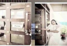 कार्यालय के दरवाजे पर PUSH-PULL लिखा देख भड़की मंत्री लक्ष्मी राजवाड़े, अफसरों को लगाई फटकार