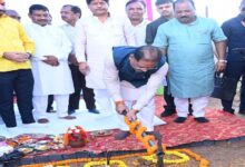 मुख्यमंत्री  साय ने कुनकुरी में 250 सीटर नालंदा परिसर का किया भूमिपूजन: लाइब्रेरी में होगी इंडोर और आउटडोर अध्ययन की व्यवस्था