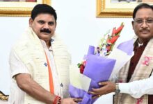 मुख्यमंत्री साय से केंद्रीय राज्य मंत्री सतीश चंद्र दुबे की मुलाकात, कोयला क्षेत्र के विकास और CSR फंड से जनकल्याणकारी कार्यों को बढ़ावा देने पर हुई चर्चा
