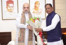 छत्तीसगढ़ के मुख्यमंत्री विष्णुदेव साय ने केंद्रीय गृहमंत्री से की मुलाकात