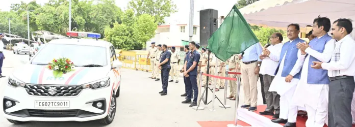CG NEWS- सड़क परिवहन की सुरक्षा और सुगमता हमारी प्राथमिकता : मुख्यमंत्री साय ने परिवहन सुरक्षा बेड़े में शामिल 48 वाहनों को झंडी दिखाकर किया रवाना… CG NEWS- सड़क परिवहन की सुरक्षा और सुगमता हमारी प्राथमिकता : मुख्यमंत्री साय ने परिवहन सुरक्षा बेड़े में शामिल 48 वाहनों को झंडी दिखाकर किया रवाना…