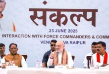 CG NEWS: केंद्रीय गृह एवं सहकारिता मंत्री अमित शाह ने छत्तीसगढ़ के सुरक्षा बलों के जवानों के साथ किया संवाद…