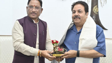 CG NEWS: मुख्यमंत्री विष्णु देव साय से मिले BCCI उपाध्यक्ष राजीव शुक्ला, छत्तीसगढ़ में खेलों के विकास और अधोसंरचना विस्तार पर हुई चर्चा….