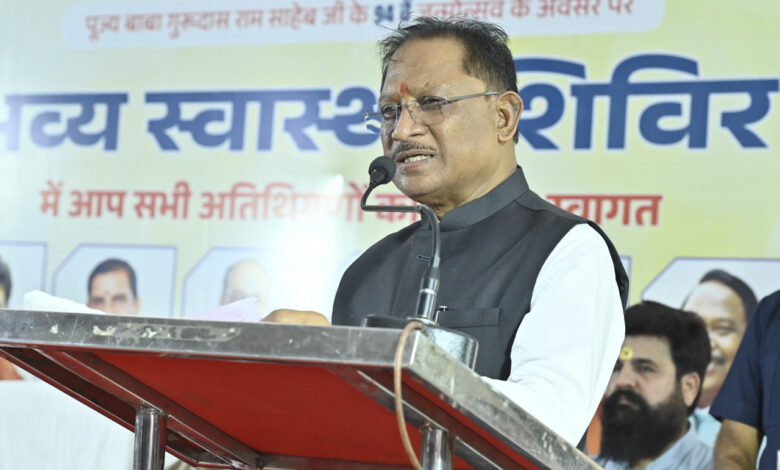 CG NEWS- संतुलित आहार, नियमित व्यायाम और समय-समय पर जांच ही रोगों से बचाव का मूल मंत्र : मुख्यमंत्री विष्णु देव साय….