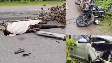 CG Accident News: नेशनल हाईवे पर बाइक और कार की भीषण टक्कर, युवक की मौके पर मौत, युवती ने इलाज के दौरान तोड़ा दम…