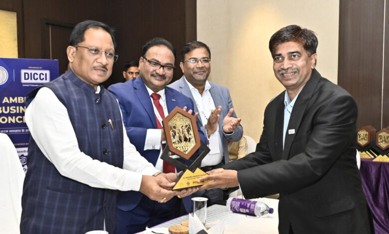 CG NEWS: मुख्यमंत्री विष्णु देव साय डॉ. आंबेडकर बिजनेस कॉन्क्लेव एवं एक्सिलेंस अवॉर्ड्स समारोह में हुए शामिल… CG NEWS: मुख्यमंत्री विष्णु देव साय डॉ. आंबेडकर बिजनेस कॉन्क्लेव एवं एक्सिलेंस अवॉर्ड्स समारोह में हुए शामिल…