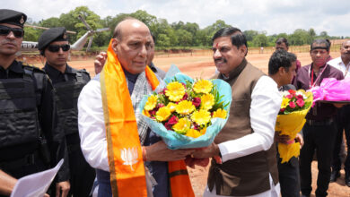 MP NEWS: मुख्यमंत्री डॉ. मोहन यादव ने केंद्रीय रक्षा मंत्री राजनाथ सिंह का किया आत्मीय स्वागत…