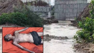 पुलिया निर्माण स्थल पर काम कर रहा मजदूर नाले के तेज बहाव में बहा, 40 घंटे बाद मिली लाश