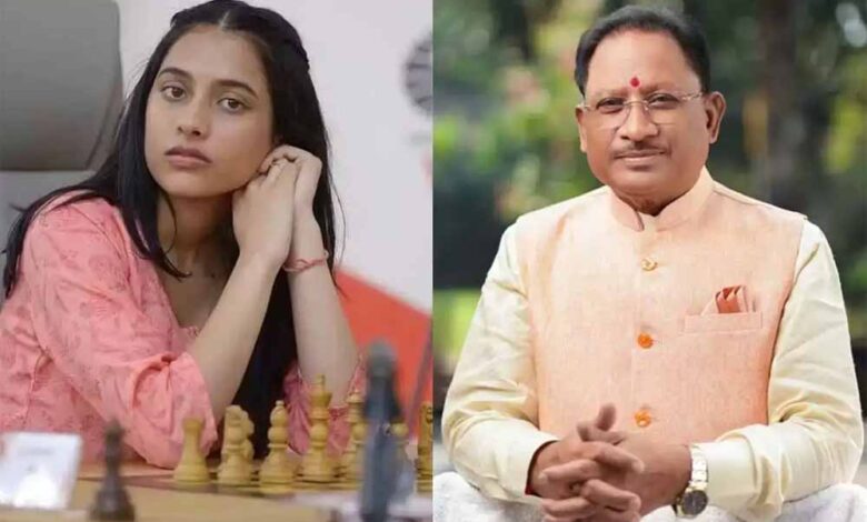 शतरंज की बिसात पर बेटियों का परचम – मुख्यमंत्री साय ने दी ऐतिहासिक उपलब्धि पर शुभकामनाएँ शतरंज की बिसात पर बेटियों का परचम – मुख्यमंत्री साय ने दी ऐतिहासिक उपलब्धि पर शुभकामनाएँ