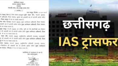 छत्तीसगढ़ में IAS अफसरों के तबादले, नम्रता जैन बनीं रायपुर की अपर कलेक्टर