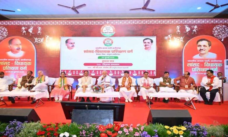 भाजपा प्रशिक्षण शिविर का समापन, प्रशिक्षण बीजेपी की कार्ययोजना का अभिन्न अंग : प्रदेश अध्यक्ष किरण देव भाजपा प्रशिक्षण शिविर का समापन, प्रशिक्षण बीजेपी की कार्ययोजना का अभिन्न अंग : प्रदेश अध्यक्ष किरण देव