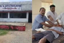 सरकारी स्कूल के छात्रों के बीच खूनीसंघर्ष, एक छात्र ने दूसरे के चेहरे और गले पर मारा ब्लेड