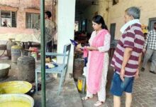 बलौदाबाजार : त्योहारी सीजन में खाद्य एवं औषधि प्रशासन क़ी टीम ने चलाया जांच अभियान
