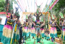 हरेली की सुग्घर परंपरा के रंग में रंगा मुख्यमंत्री निवास