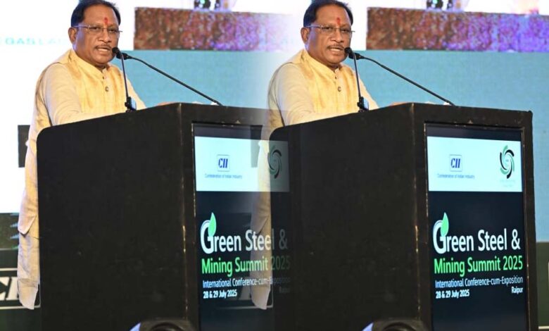 छत्तीसगढ़ की नई औद्योगिक नीति में स्टील सेक्टर को विशेष प्रोत्साहन, ग्रीन स्टील उत्पादन पर विशेष अनुदान भी मिलेगा: मुख्यमंत्री साय