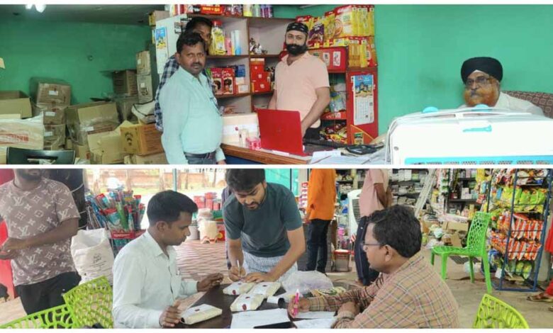 खाद्य सुरक्षा अभियान के तहत जिले में खाद्य प्रतिष्ठानों का किया गया सघन निरीक्षण