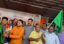 रामलला दर्शन योजना के तहत रायपुर से पहली विशेष श्रद्धालु ट्रेन रवाना