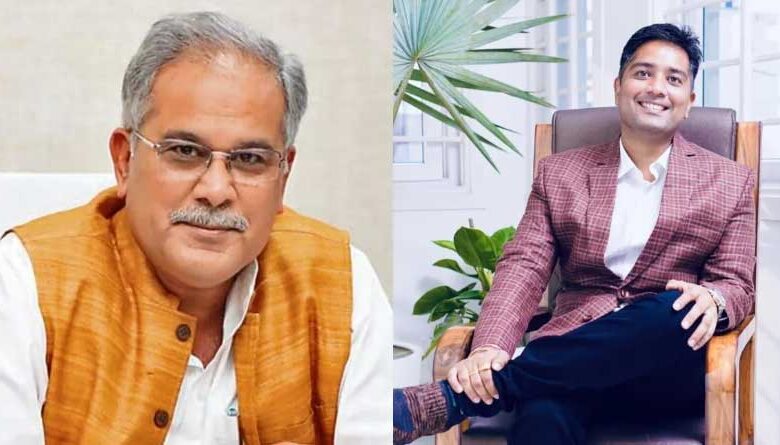 पूर्व सीएम भूपेश बघेल के घर ईडी का छापा, बेटे चैतन्य हिरासत में पूर्व सीएम भूपेश बघेल के घर ईडी का छापा, बेटे चैतन्य हिरासत में