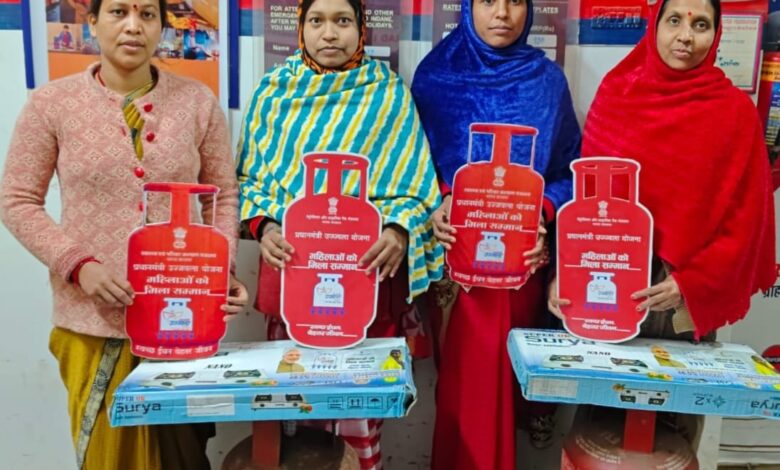 प्रधानमंत्री उज्ज्वला योजना से इस जिले की 1.54 लाख महिलाओं को मिला संबल — रसोई गैस कनेक्शन बना सशक्तिकरण का आधार….
