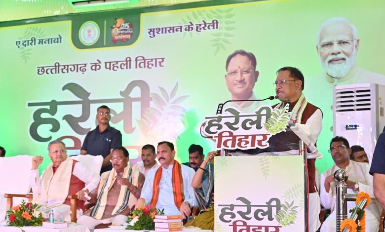 संस्कृति में सजीव और निर्जीव सभी के प्रति सम्मान और आभार की भावना: मुख्यमंत्री विष्णु देव साय…. संस्कृति में सजीव और निर्जीव सभी के प्रति सम्मान और आभार की भावना: मुख्यमंत्री विष्णु देव साय….