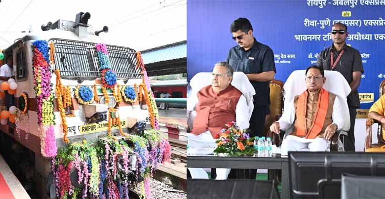 प्रधानमंत्री की विशेष पहल से बस्तर समेत प्रदेश भर में रेल सेवाओं का बढ़ा दायरा : मुख्यमंत्री साय प्रधानमंत्री की विशेष पहल से बस्तर समेत प्रदेश भर में रेल सेवाओं का बढ़ा दायरा : मुख्यमंत्री साय