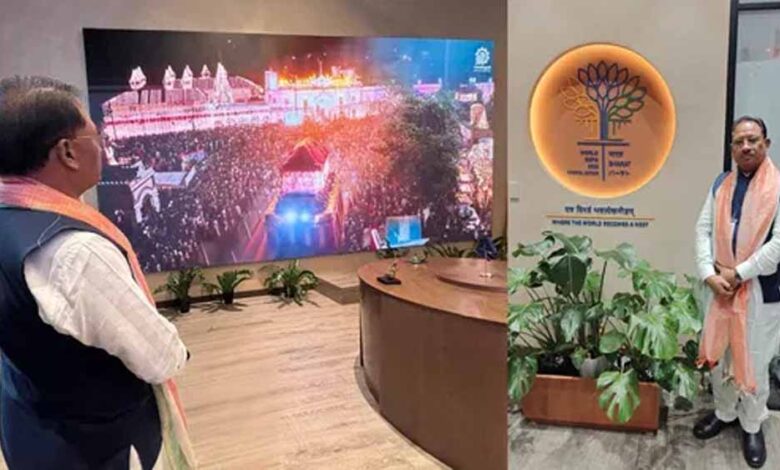 CM विष्णु देव साय ने किया छत्तीसगढ़ पैवेलियन का दौरा, वर्ल्ड एक्सपो 2025 में बिखरी सांस्कृतिक छटा