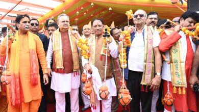 सावन की पावन बेला में मुख्यमंत्री श्री विष्णु देव साय ने किया भगवान शिव का रूद्राभिषेक, प्रदेशवासियों की समृद्धि और सुख-शांति की कामना
