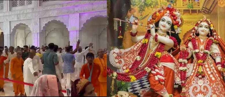 कृष्ण जन्माष्टमी पर भक्ति उमंग: इस्कॉन मंदिर में 1100 किलो मालपुआ बना आकर्षण