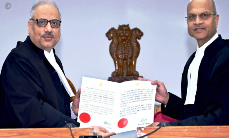 रायपुर : न्यायमूर्ति श्री रविन्द्र कुमार अग्रवाल होंगे छत्तीसगढ़ उच्च न्यायालय के स्थायी न्यायाधीश रायपुर : न्यायमूर्ति श्री रविन्द्र कुमार अग्रवाल होंगे छत्तीसगढ़ उच्च न्यायालय के स्थायी न्यायाधीश