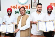 मुख्यमंत्री साय से राष्ट्रपति सम्मान से सम्मानित देवाशीष और मनतृप्त कौर ने की सौजन्य मुलाकात