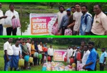 रजत जयंती महोत्सव 2025: बेलबहरा प्रक्षेत्र में जिपं सदस्य रामजीत लकड़ा के हाथों कृषकों को मिला मत्स्य बीज