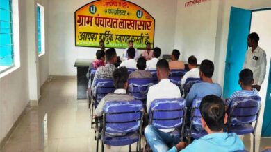 लाखासार में मनरेगा से नया पंचायत भवन तैयार, नए पंचायत भवन से ग्राम पंचायत कार्यों में आएगी सुगमता