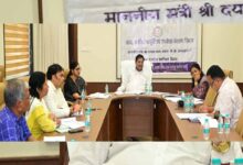 रायपुर : खाद्य मंत्री श्री दयालदास बघेल ने ली विभागीय समीक्षा बैठक