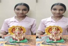 मनेन्द्रगढ़ की बाल प्रतिभा ने सबका मन मोहा – 13 वर्षीय अनन्या ने बनाई सुंदर बाल गणेश प्रतिमा