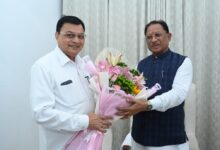 मुख्यमंत्री विष्णुदेव साय से वाणिज्य एवं उद्योग मंत्री लखनलाल देवांगन ने की सौजन्य मुलाकात….