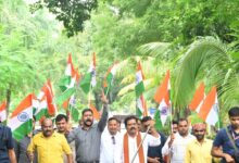 हर घर तिरंगा अभियान: उपमुख्यमंत्री विजय शर्मा ने आवास पर लगाया तिरंगा, दिया एकता व देशभक्ति का संदेश…