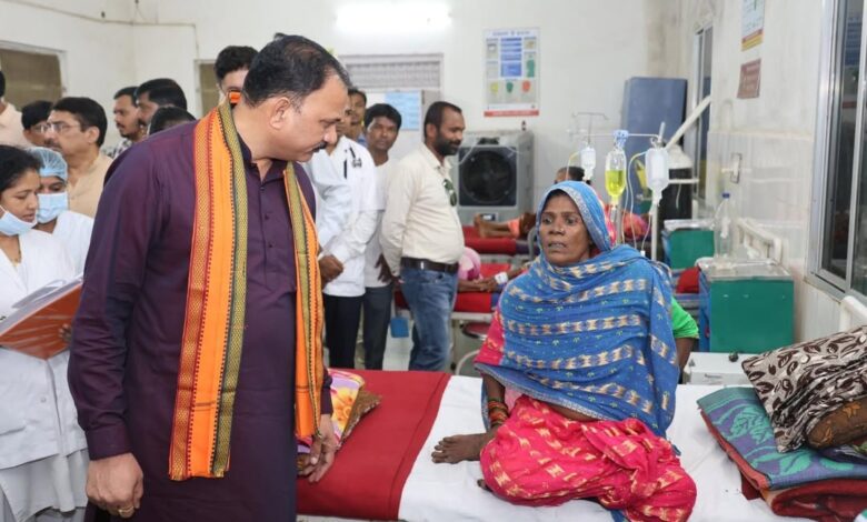 स्वास्थ्य मंत्री जायसवाल ने कोण्डागांव व फरसगांव में शासकीय अस्पतालों का किया निरीक्षण…. स्वास्थ्य मंत्री जायसवाल ने कोण्डागांव व फरसगांव में शासकीय अस्पतालों का किया निरीक्षण….
