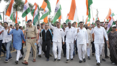हर घर तिरंगा अभियान के तहत कोरबा नगर में तिरंगा यात्रा का हुआ आयोजन….