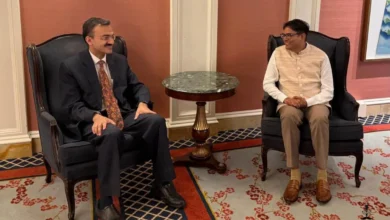 मंत्री ओपी चौधरी ने अमेरिका की राजधानी वाशिंगटन डी.सी. में मिनिस्टर आशुतोष जिंदल से की मुलाकात….