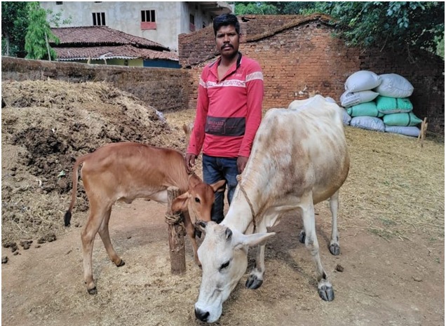 डेयरी उद्यमिता विकास योजना से सुखसागर को मिला आर्थिक स्वावलंबन…. डेयरी उद्यमिता विकास योजना से सुखसागर को मिला आर्थिक स्वावलंबन….