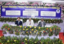 मुख्य न्यायाधिपति न्यायमूर्ति रमेश सिन्हा ने किया 40 घंटे के मध्यस्थता प्रशिक्षण कार्यक्रम का उद्घाटन….