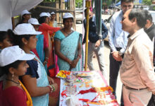 हर घर तिरंगा अभियान में दीदियों की स्वदेशी पहल: बिलासपुर में तीन दिवसीय तिरंगा बाजार का शुभारंभ…