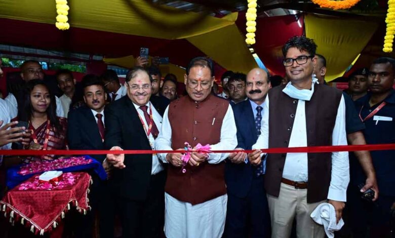 मुख्यमंत्री साय ने इंद्रावती भवन नया रायपुर में पंजाब नेशनल बैंक की नई शाखा का किया शुभारंभ मुख्यमंत्री साय ने इंद्रावती भवन नया रायपुर में पंजाब नेशनल बैंक की नई शाखा का किया शुभारंभ