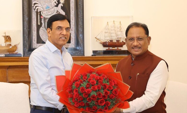 बस्तर ओलंपिक को मिला ‘खेलो इंडिया ट्राइबल गेम्स’ का दर्जा, रायपुर-बिलासपुर में खुलेंगे मेडिकल-नर्सिंग कॉलेज – मुख्यमंत्री साय की केंद्रीय मंत्री मांडविया से मुलाकात…. बस्तर ओलंपिक को मिला ‘खेलो इंडिया ट्राइबल गेम्स’ का दर्जा, रायपुर-बिलासपुर में खुलेंगे मेडिकल-नर्सिंग कॉलेज – मुख्यमंत्री साय की केंद्रीय मंत्री मांडविया से मुलाकात….