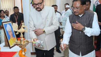 राजभवन में राज्य स्तरीय शिक्षक सम्मान समारोह आयोजित, मुख्यमंत्री साय और राज्यपाल हुए शामिल