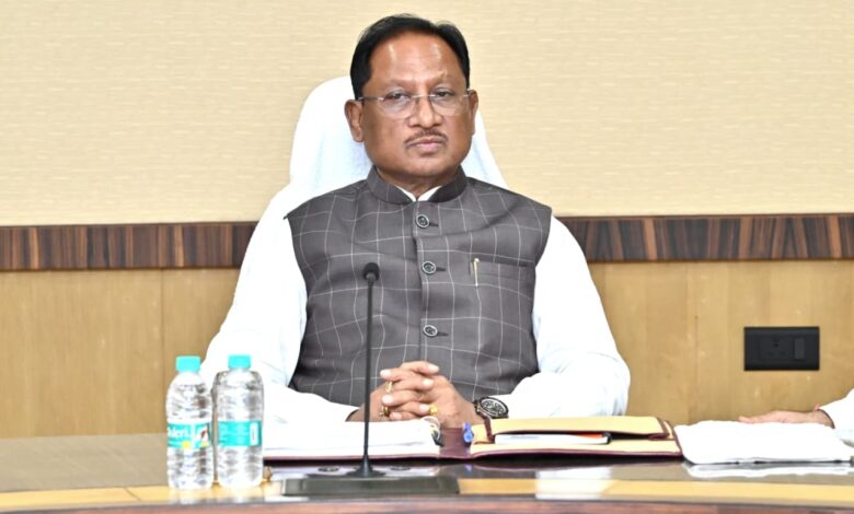 मुख्यमंत्री विष्णु देव साय की अध्यक्षता में मंत्रालय, महानदी भवन में कैबिनेट की बैठक शुरू….. मुख्यमंत्री विष्णु देव साय की अध्यक्षता में मंत्रालय, महानदी भवन में कैबिनेट की बैठक शुरू…..