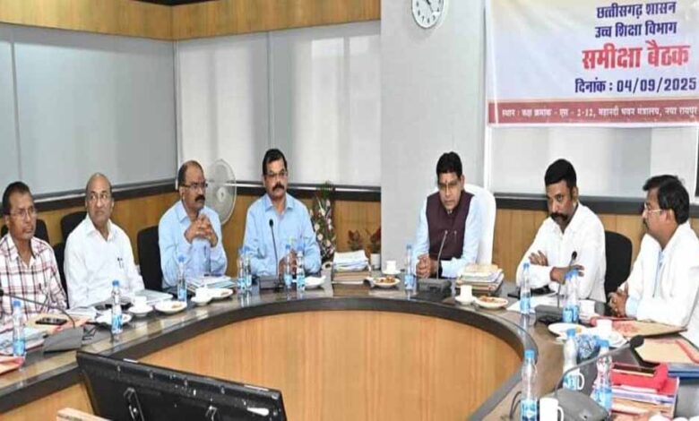 विद्यार्थियों को उच्च गुणवत्तायुक्त शिक्षा प्रदान करें : उच्च शिक्षा मंत्री टंकराम वर्मा विद्यार्थियों को उच्च गुणवत्तायुक्त शिक्षा प्रदान करें : उच्च शिक्षा मंत्री टंकराम वर्मा