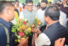 वित्त एवं जिले का प्रभारी मंत्री श्री ओ.पी. चौधरी के जशपुर आगमन पर जनप्रतिनिधियों और अधिकारियों ने किया आत्मीय स्वागत….